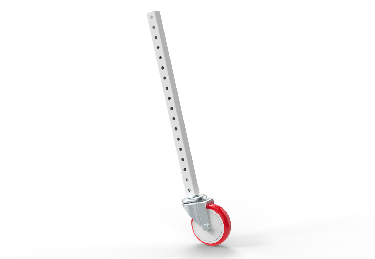 18" 360° Swivel Wheel Leg Assembly