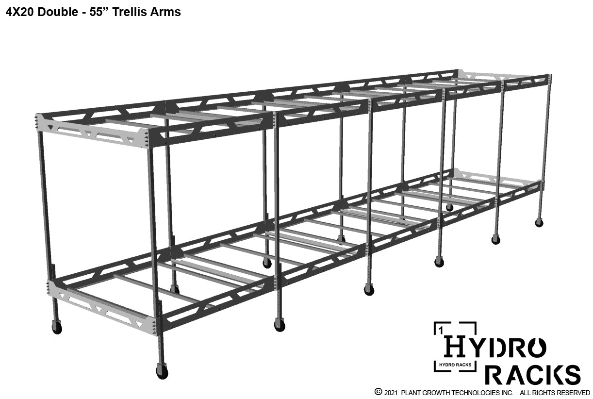 4'x20' Forty8 Series – Hydro Racks